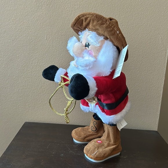 Gemmy Animated Cowboy Santa Western Sings Dances “Old Town Road” New Christmas - Picture 5 of 5